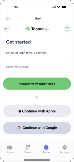 อาจต้องตั้งค่าบัญชีกับผู้ให้บริการบุคคลที่สาม
