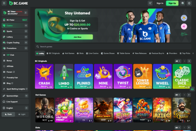 BC Game bitcoinist