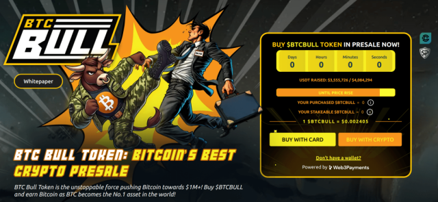 BTC Bull Token presale
