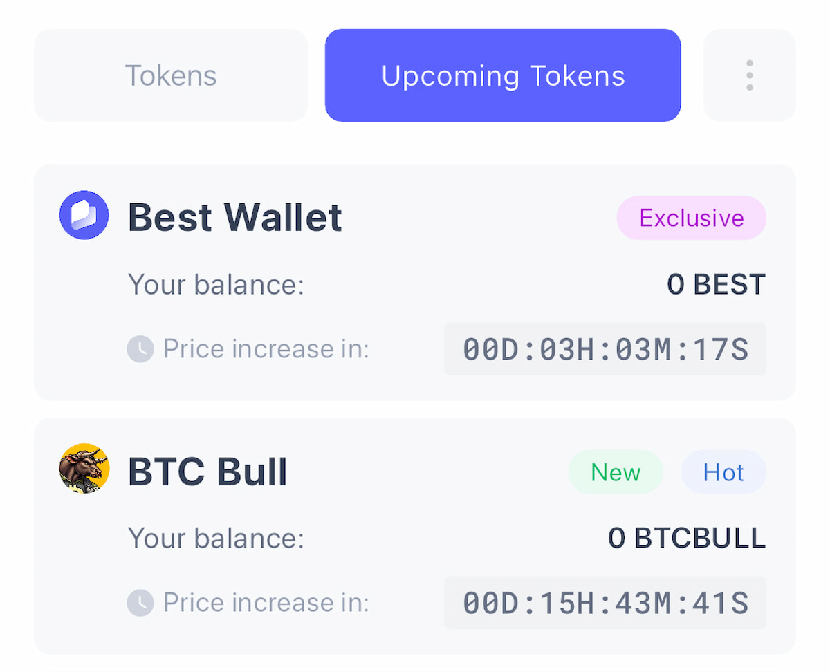 Bắt đầu sử dụng Best Wallet