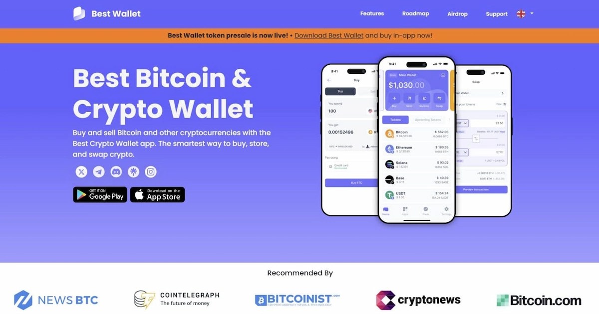 Best Wallet Bitcoin Wallet za besplatno čuvanje vaših kriptovaluta