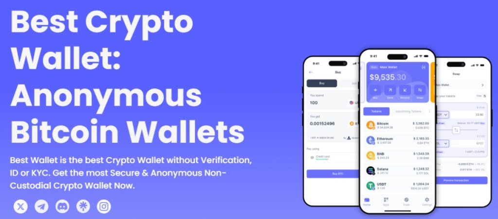 Best Wallet Homepage