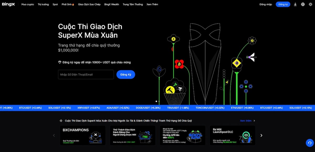 BingX – Sàn giao dịch P2P