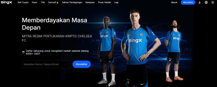 BingX crypto exchange tanpa KYC