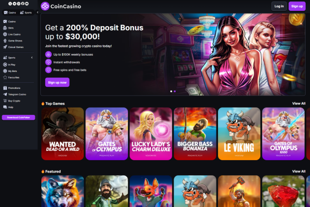 Bitcoinist CoinCasino