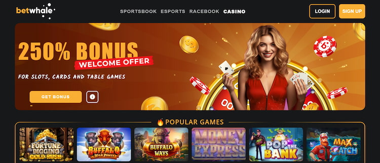 Claim BetWhale Bonus