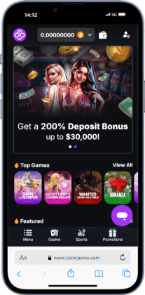CoinCasino Malaysian Betting Site