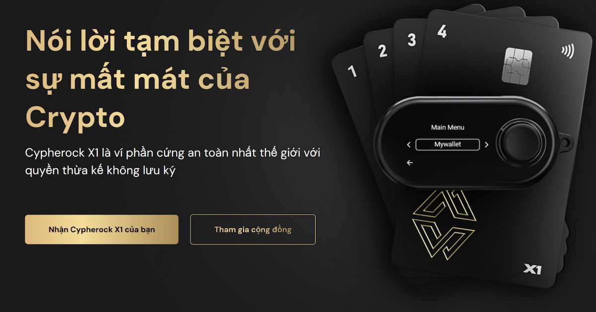 Cypherock Ví Bitcoin