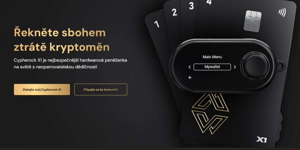 Cypherock X1 – Revoluční peněženka bez rizika ztráty seed fráze