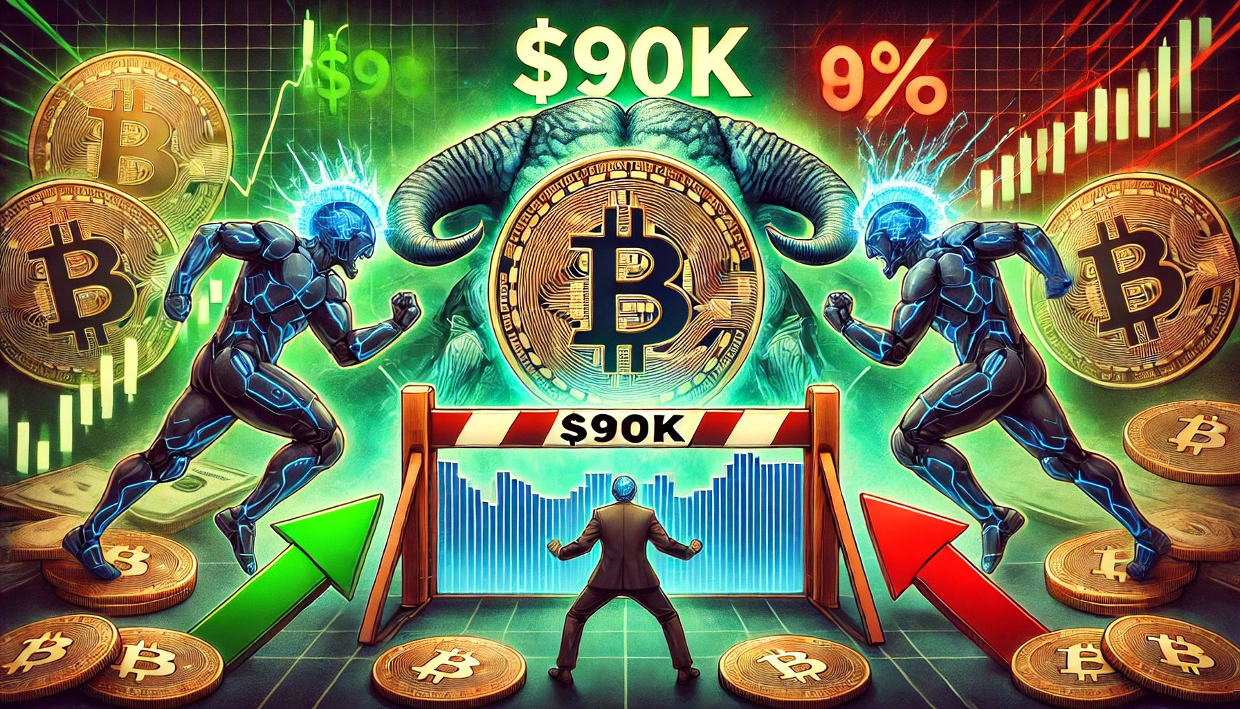 $90K Emerges As Bitcoin Psychological Battleground – Key Level Dictates Market Sentiment