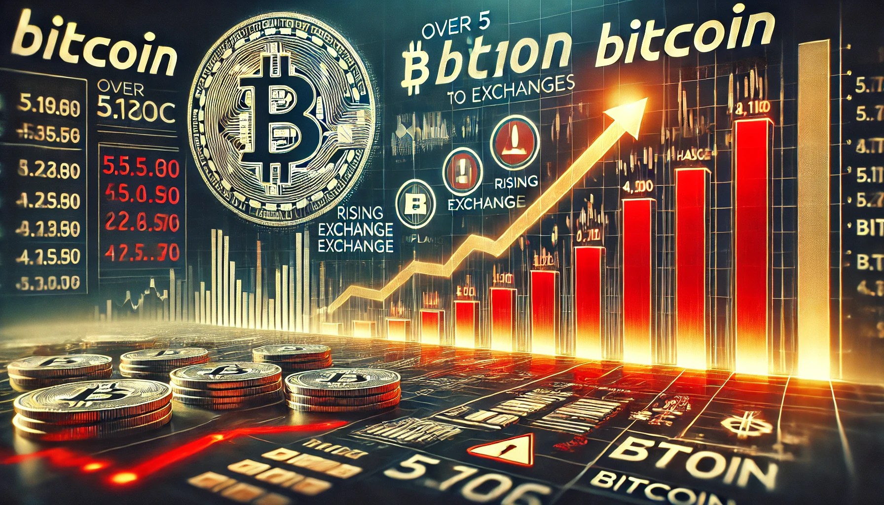 Over 5,100 Bitcoin Transferred To Exchanges – Potential Market Impact Ahead