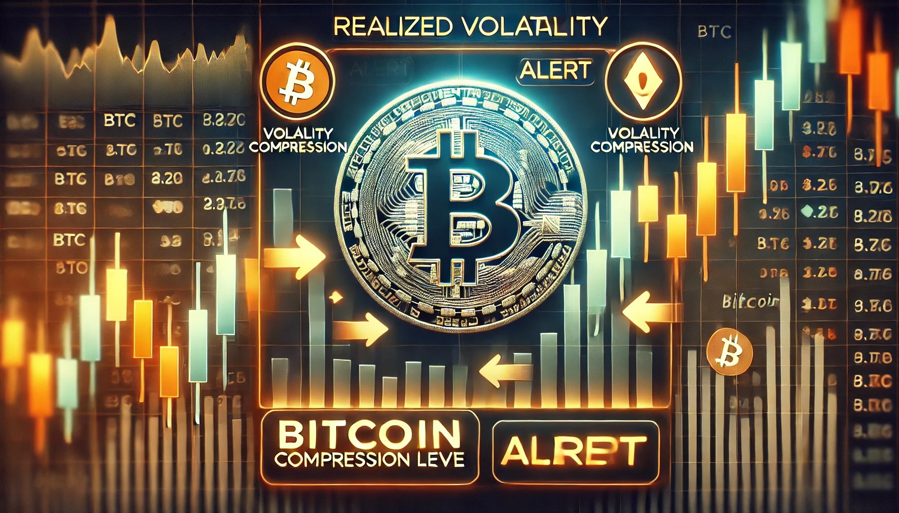 Bitcoin Realized Volatility Hits Alert Level – Compression Signals Imminent Price Move
