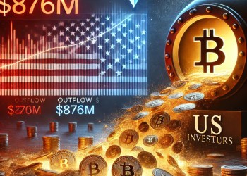 Crypto Outflows Continue as US Investors Pull Back: $876M in One Week