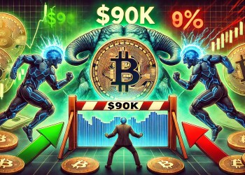 $90K Emerges As Bitcoin Psychological Battleground – Key Level Dictates Market Sentiment