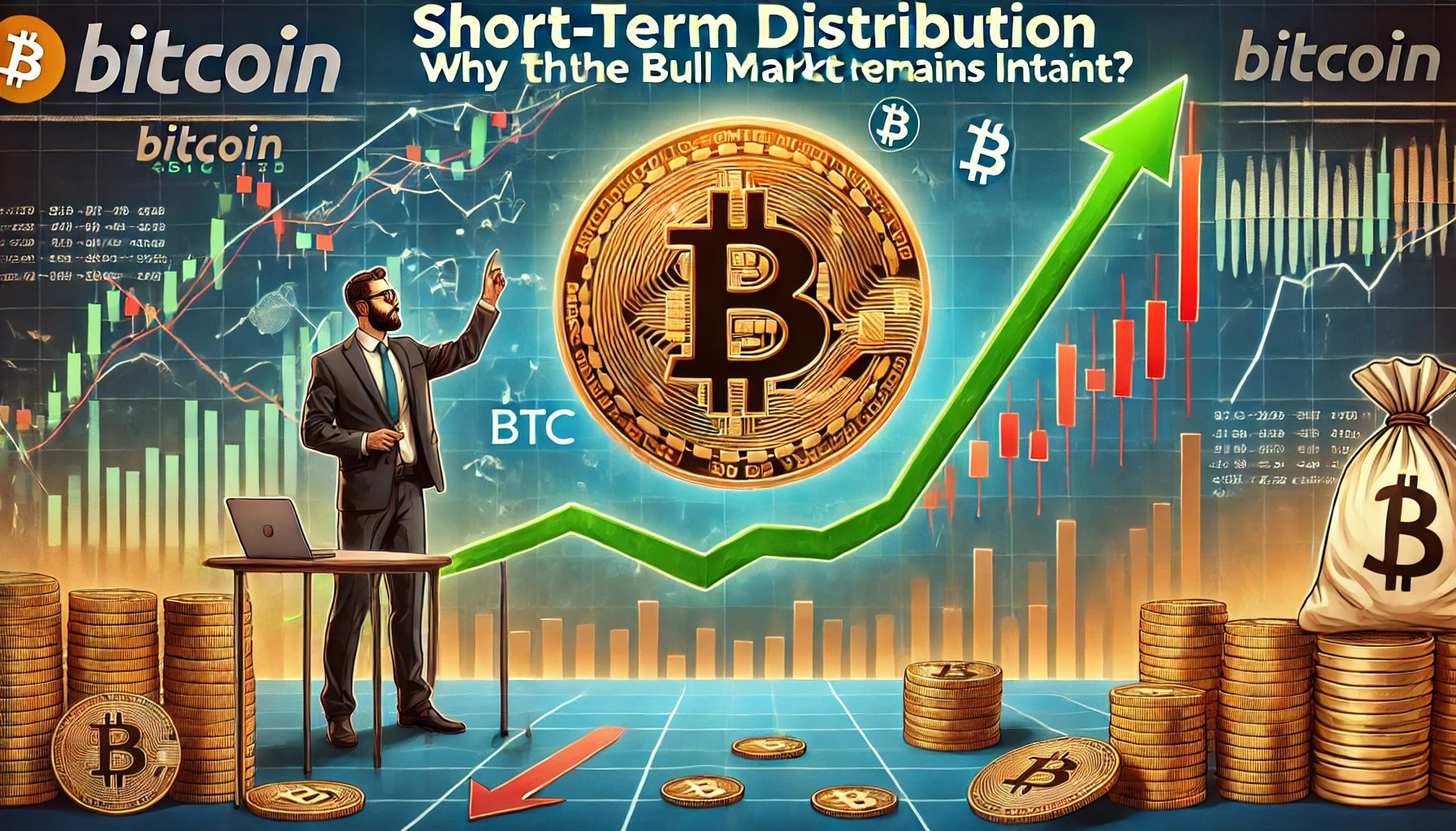 Bitcoin Faces Short-Term Distribution – Analyst Explains Why The Bull Market Remains Intact