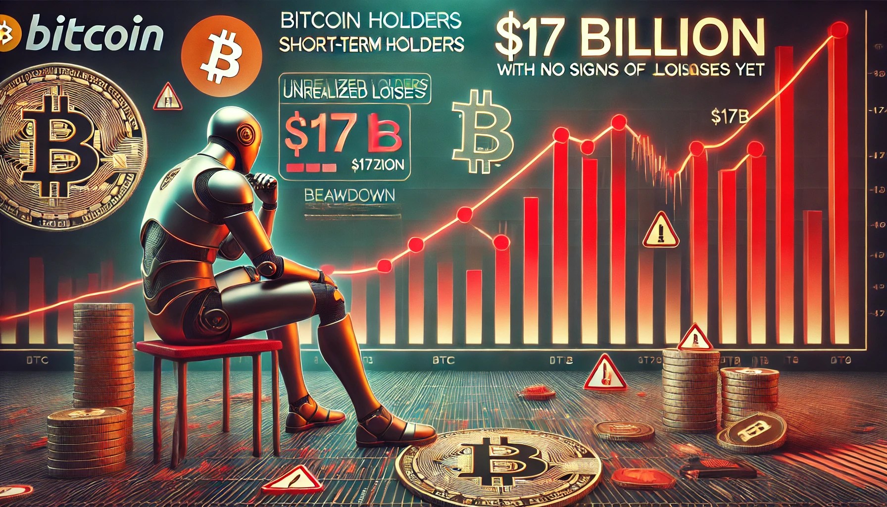 Bitcoin Short-Term Holders Sit On $17B In Unrealized Losses – Still No Signs Of Capitulation
