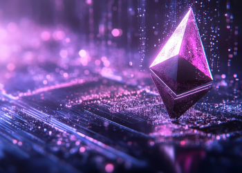 Ethereum świecące w ciemności.