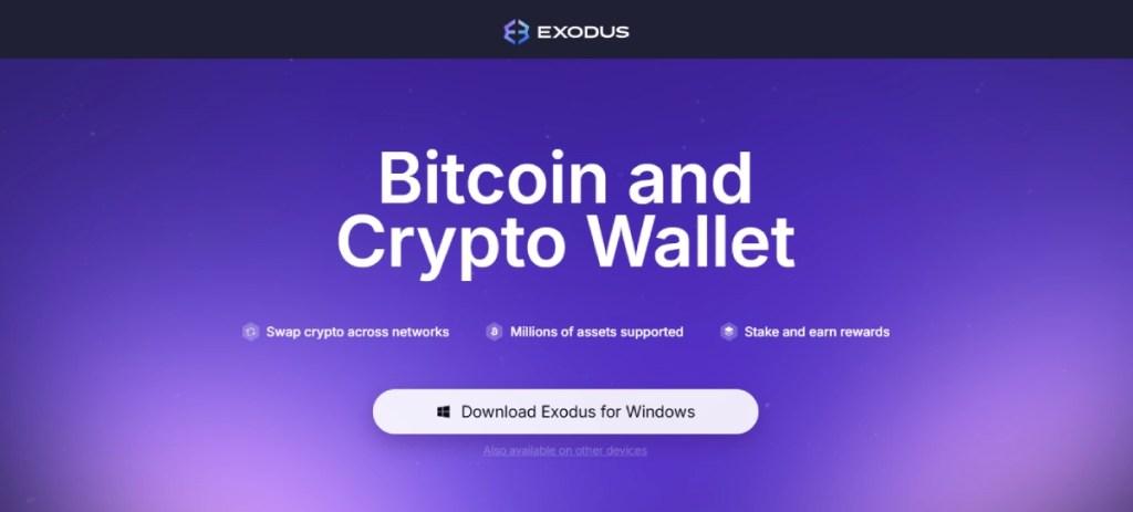 Exodus Wallet HP