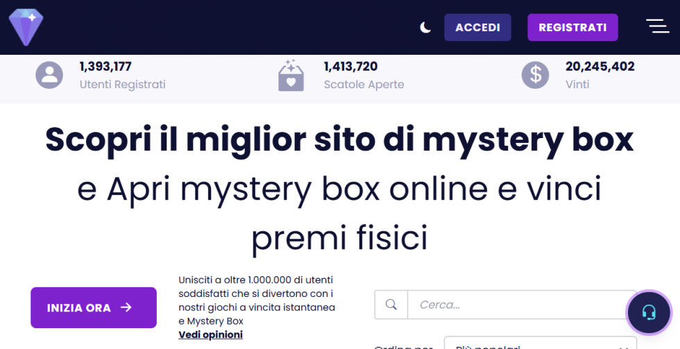Jemlit home page - mystery box trucchi