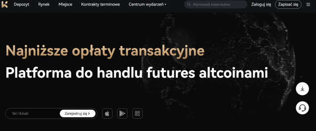 strona glowna giełdy do anonimowego zakupu kryptowalut kcex