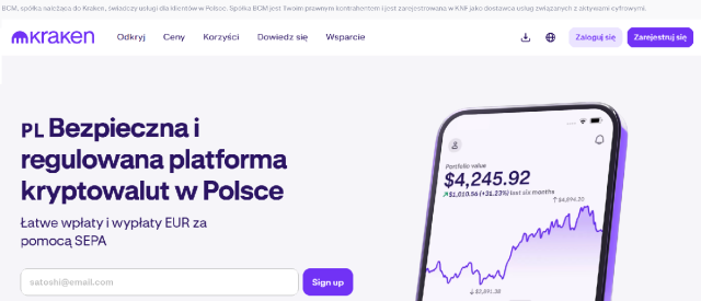 Kraken giełda kryptowalut