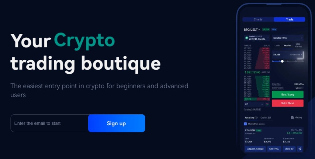 Margex Wallet Homepage