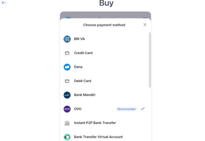Metode Pembayaran best Wallet - crypto exchange tanpa KYC
