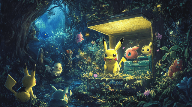 Mystery box Pokemon. 