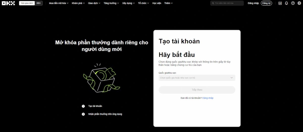 OKX – Sàn giao dịch P2P
