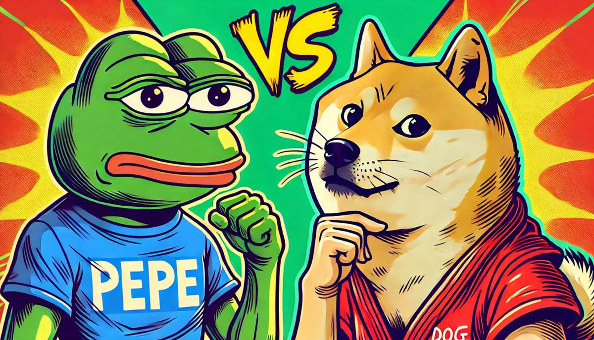 Pepe vs Dogecoin｜今注目のミームコインはどちらか徹底比較