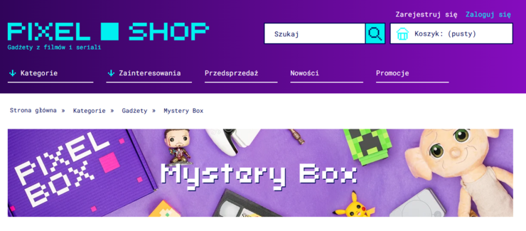 Pixel-Shop sklep.