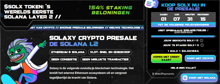 Solaxy presale