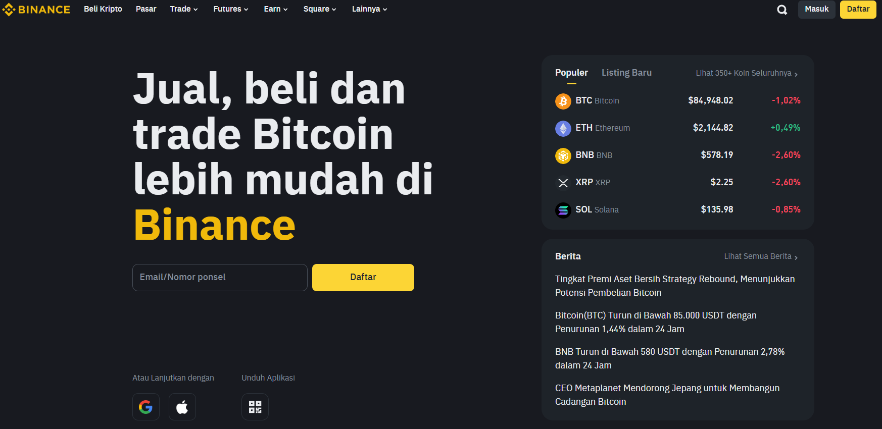 Binance - P2P Crypto