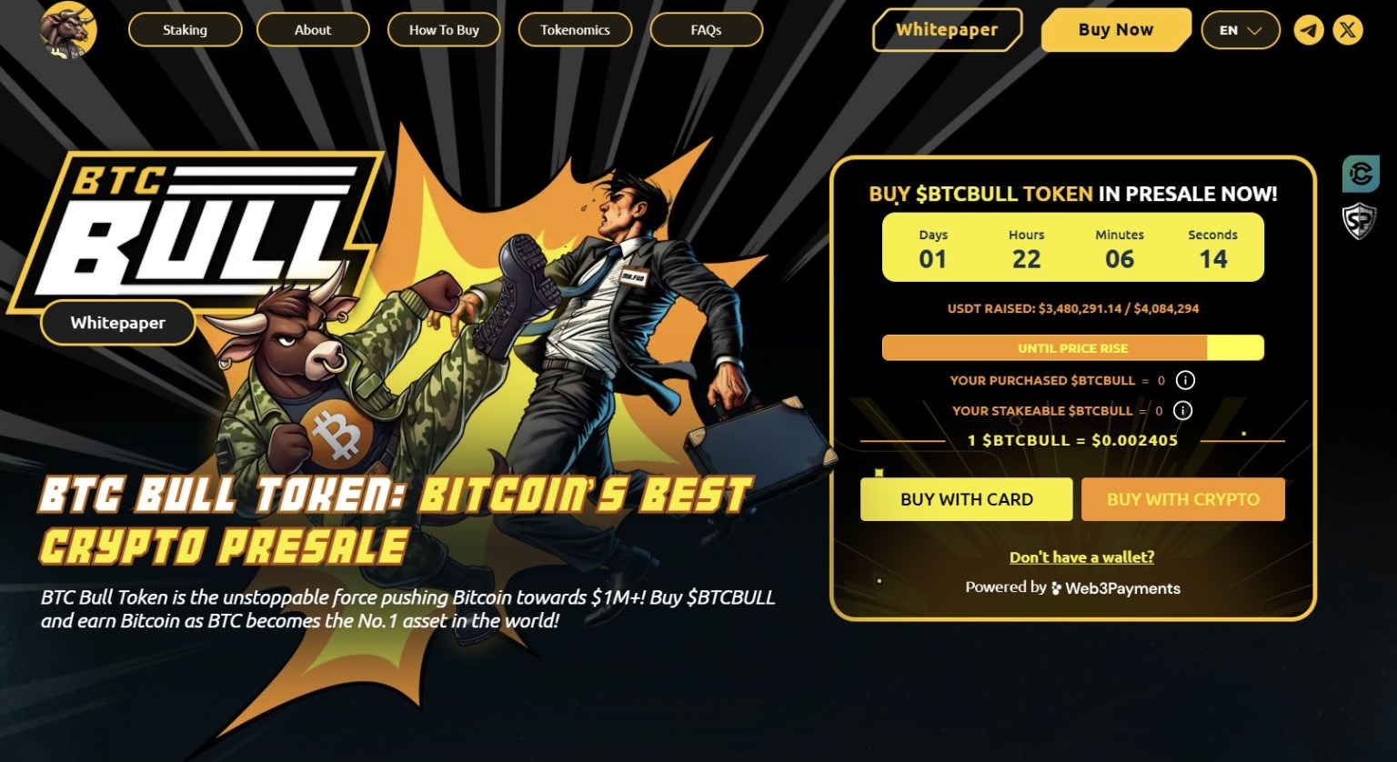 BTC Bull token - Altcoin Terbaik untuk Dibeli Saat SEC Mempertimbangkan untuk Mencabut Aturan Registrasi Bursa Crypto