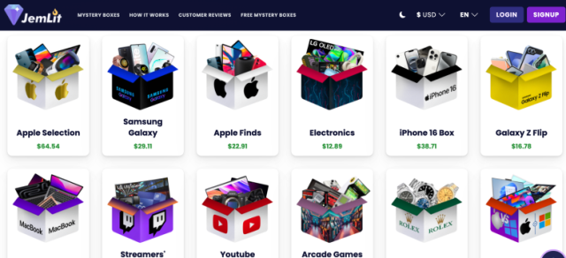 Jemlit - mystery box