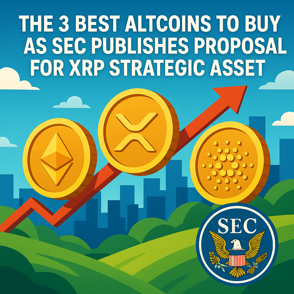 The 3 Best Altcoins to Buy as SEC Publishes Proposal for XRP Strategic Asset-min
