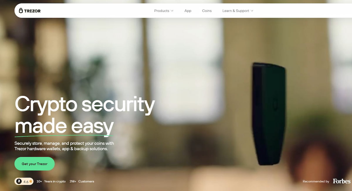 Trezor Ethereum