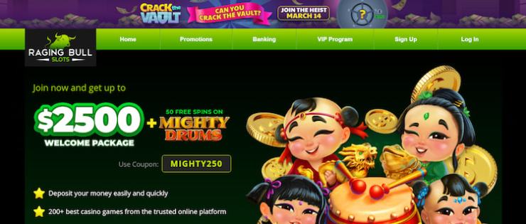 Illinois online casinos Visit Raging Bull