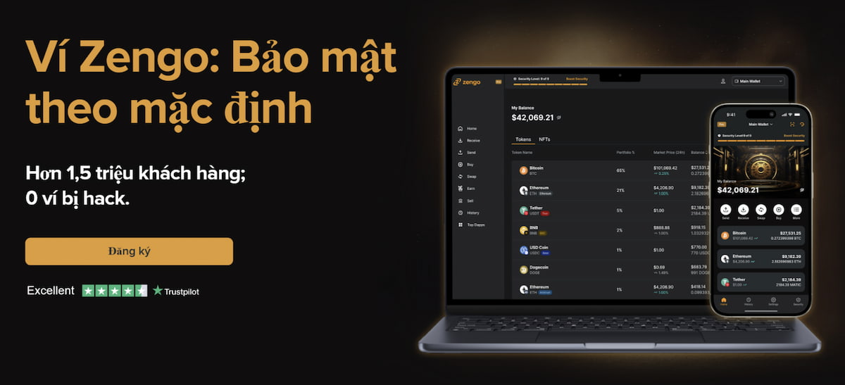 Zengo Ví Bitcoin