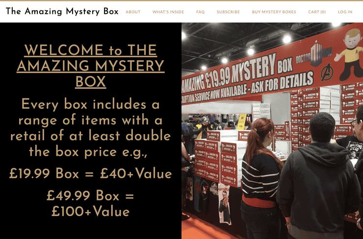 amazing mystery box