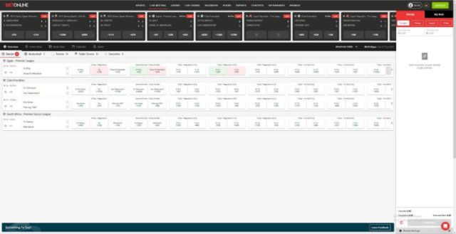 an image demonstrating how to place your first bet at betonline
