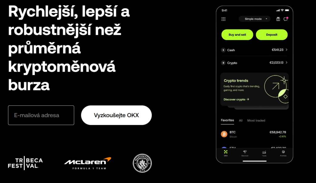 Burza OKX a licence MiFID II. 