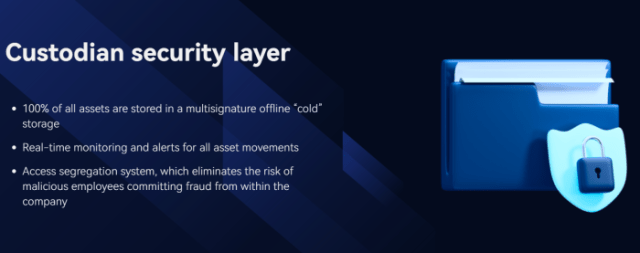 Margex custodian security layer