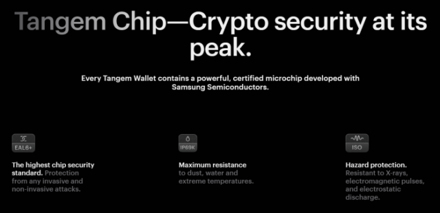 Tangem security chip is created alongside Samsung Semiconductors 