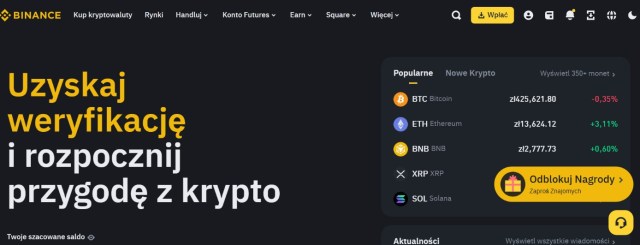 jak kupić kryptowaluty na binance