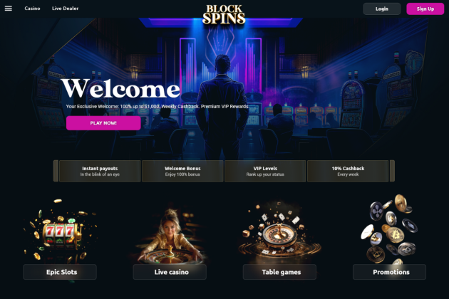 bitcoinist blockspins Ολα τα online casino