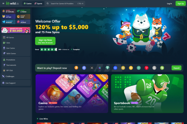 bitcoinist wild.io