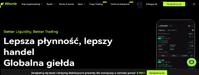 bitunix brokerzy z najniższą marżą do handlu kontraktami terminowymi
