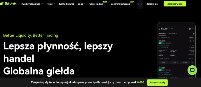 bitunix giełdy dex