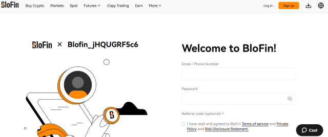 blofin giełdy zdecentralizowane